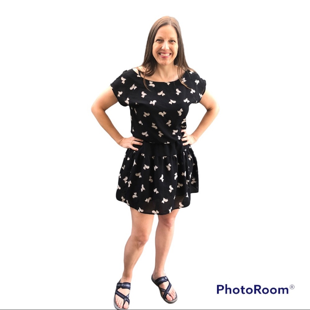 Cat-Print Dress - Picture 4 of 6